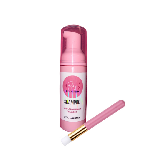LASH BUBBLE SHAMPOO + LASH BRUSH